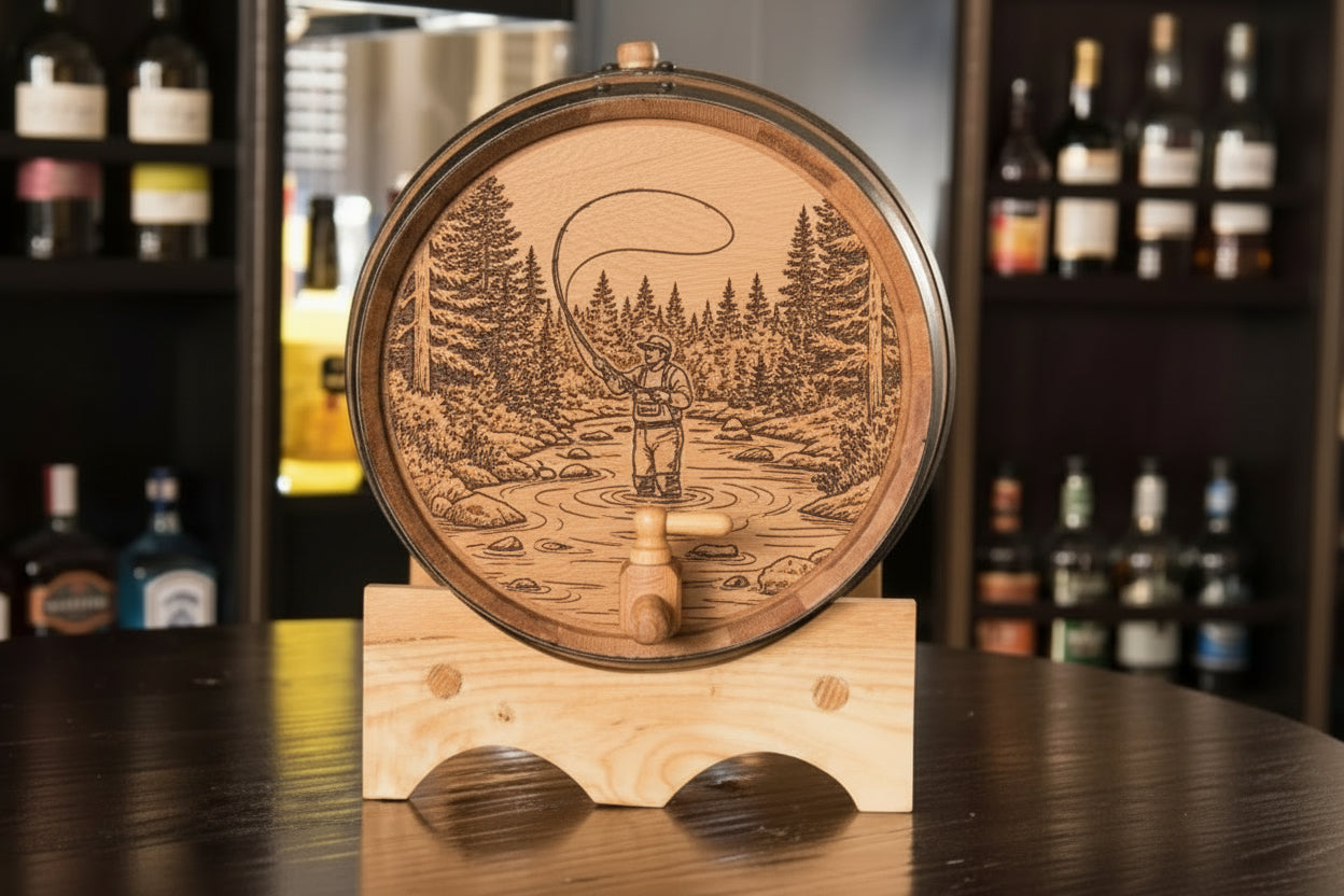 20 Liter White Oak Barrel