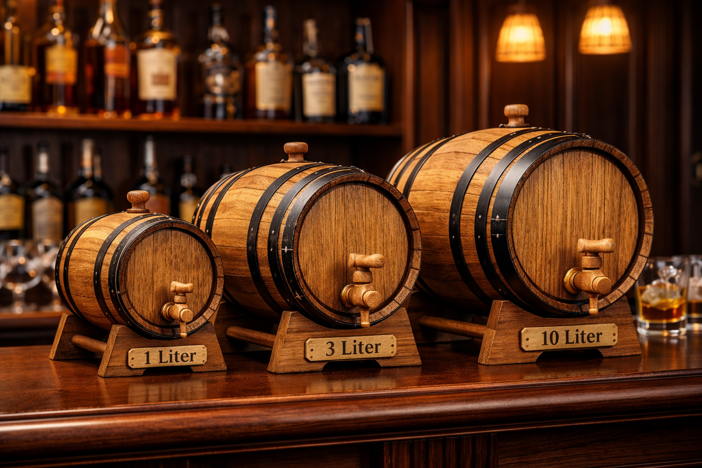3 Liter White Oak Barrel