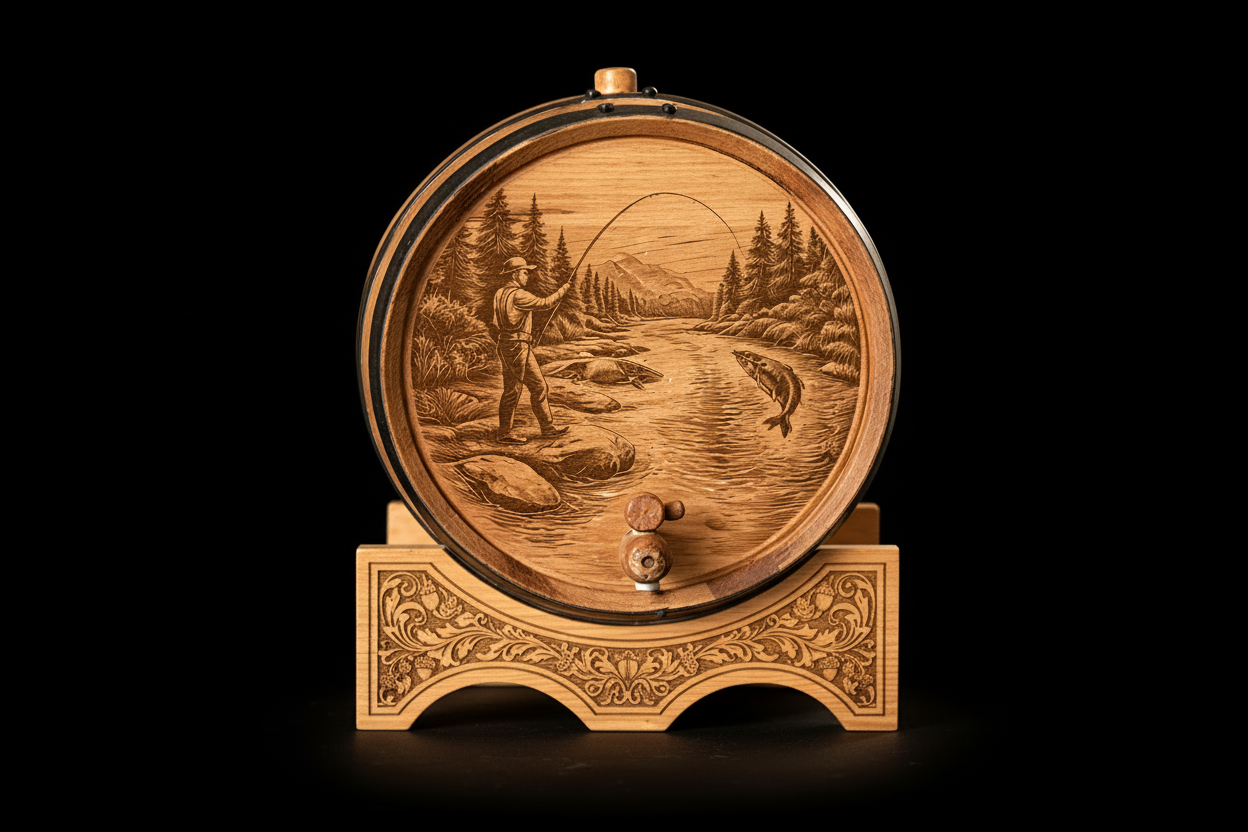 10 Liter White Oak Barrel