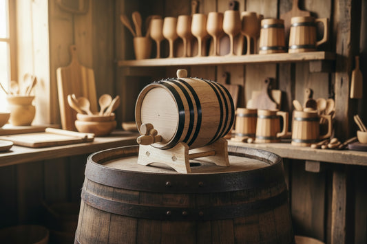 10 Liter White Oak Barrel