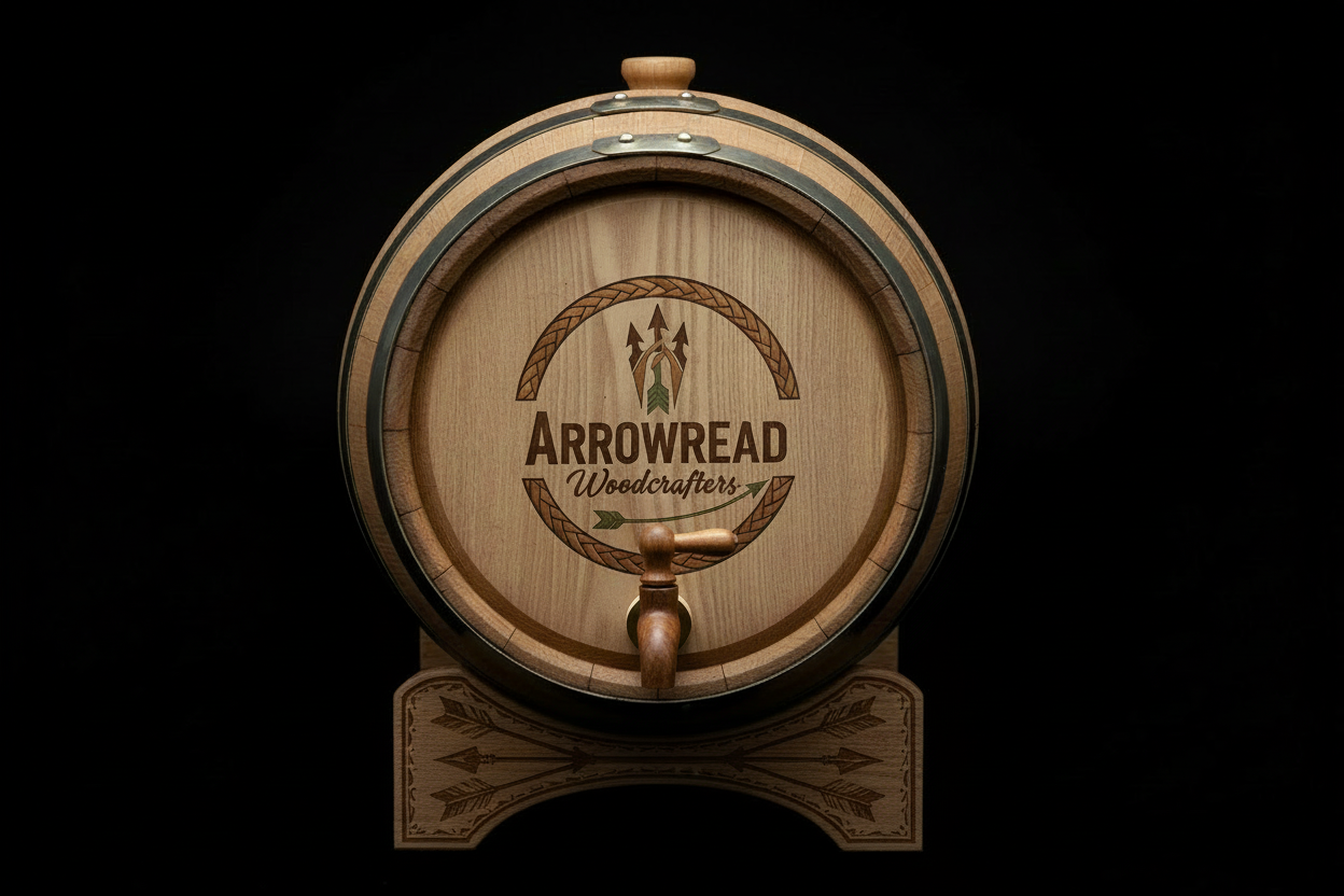 20 Liter White Oak Barrel