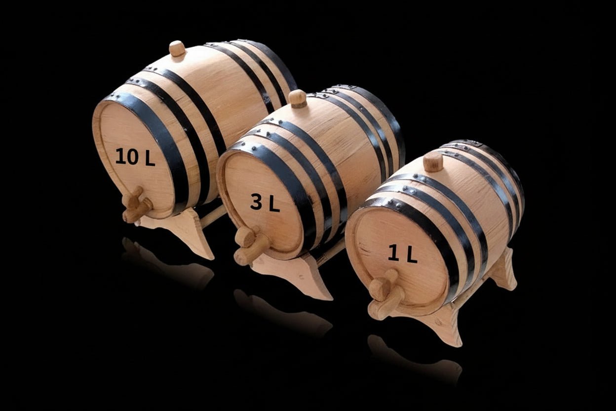 1 Liter White Oak Barrel